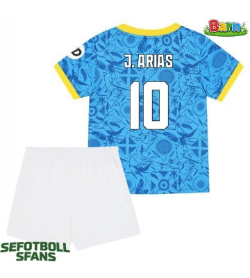Wolves Jhon Arias #10 Tredjeställ Barn 2025-26 Kortärmad (+ Korta byxor)